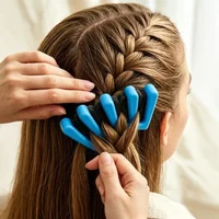 4pcs DIY Hair Styling Tool Set Quick Hair Quick Stylist Curling Wrench Accessories for Women, Girls, and Wedding Hairstyles