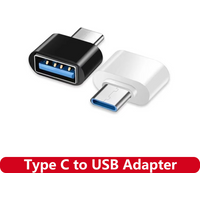 Type C to USB Adapter 3.0 USB-C 3.1 Male OTG A Female Data Connector For MacBook Pro iPad Mini 6/Pro MacBook Air Type C Devices