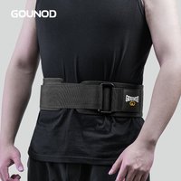 1Pc GOUNOD Gym Weightlifting Belt Adjustable Waist Back Support Squat Dumbbell Barbell Deadlifts Training Fitness
