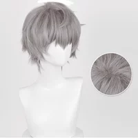 Men Till Anime Alien Stage Cosplay Prop New Wigs Grey Hair Men Conmic-Con Christmas Holloween Wigs