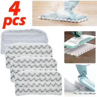 Tampon de remplacement pour vadrouille à vapeur, 4 pièces, tige réutilisable, lavable, Compatible avec les accessoires de vadrouille à vapeur Shark