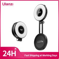 Ulanzi LM19 Dwukolorowy stojak na telefon MagSafe Light do iPhone'a 15 14 13 12 Mini Pro Pro Max do vlogów i transmisji na żywo