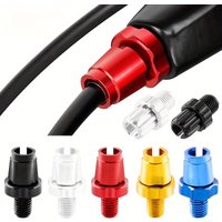 2pcs Mountain road dead fly folding bicycle brake lever adjustment screw M7 adjustment nut aluminum alloy accessories