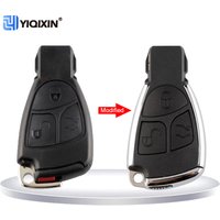 3 Buttons Modified Remote Car Key Shell For Mercedes Benz W211 W203 W204 W205 W210 W212 Benz C M B E CL SL ML S CLK CLA No Logo