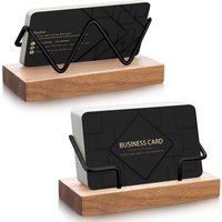 Wooden Business Card Case, High-grade Card Display Box, Card Holder, Desktop Decoration Storage Box, Card Storage Box