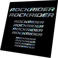 AliExpress NONE Compatible For ROCKRIDER Bike Frame High quality Decals Stickers Kit Mountain Bike MTB BMX