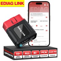 KINGBOLEN EDIAG LINK Bidirektionaler OBD2-Scanner FCA CANFD 10 Service Alle Systeme Auto-Diagnosewerkzeug Lebenslange Kostenlose Updates