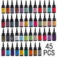 24-45Colors UV Resin Glue 10ml Epoxy Glue Hard Ultraviolet Curing DIY UV Glue Color Resin Jewelry Making Quick Drying Glue Clear