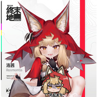 Anime Arknights:Endfield Rossi Stand Figure Acrylic Brick Model Plate Cosplay Collection Desktop Decor Gifts
