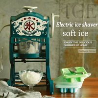 Electric Ice Crusher Commercial Ice Shaver Machine Household Small Ice Shaving Machine Ice Maker For Drink Shop