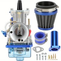 AliExpress Universal PWK 24 mm Motorcycle Carburetor Kit With Power Jet Racing Moto Motocross 2T 4T ATV Dirt Bike