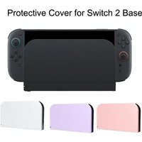 For Switch 2 Console Protection Shell Anti-Scratch Protective Faceplate Case for Switch 2 Accessories Protection Base Stand
