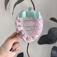 1Pc Designer Lace Strawberry Photo Card Holder Sweet Anime Character Kpop Idol Support Card Display Girl Ita Bag Ornament Decor