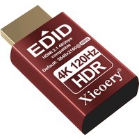 HDR HDMI Dummy Plug 4K 120Hz, EDID Emulator for Headless PCs, Virtual Monitor Adapter (Recommended 3840×2160 60Hz HDR)
