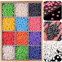 8mm 180pcs Striped beads, mixed colors, black, white, pink, red, acrylic beads, DIY loose beads, accessories, bracelets, necklac