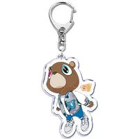 Popular Rapper Kanye KeyChain for Accessories Bag YE Heartbreak Again Pendant Keyring Chains Keychains Christmas Gifts