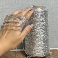 Muye Silver Gold Silk Core Woven Thread Handmade DIY Knitting Sewing Line For Clothing Accessories Craft Embroidery Jewelry