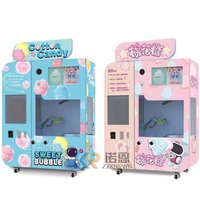 Multi Flavors Automatic Cotton Candy Vending Machine Hot Sale Cotton Candy Maker for Sale