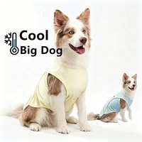 Big Dog Cooling Vest Pet Clothes Ice Silk Cool Sun Protection Large Size Dog Mesh Clothes for Summer Outdoor Pet Quick Drying