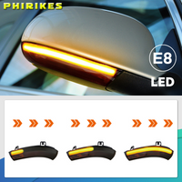 2pcs Dynamic Blinker LED Turn Signal Mirror Indicator Light For VW GOLF 5 GTI V MK5 Jetta Passat B5.5 B6 Sharan Superb B5 EOS