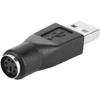 PS2 to USB Convert Adapter for PC Mouse Keyboard Connector PS2 Female Plug to USB Male Plug for PC Computer Cable Extend Adapter