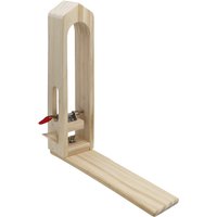 Leather Stitching Pony Wooden Clamp Adjustable Leather Craft Tool Hand Sewing Clamp Holder for Leather Working Repair Tool
