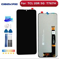 Original 6.52'' For TCL 20 R 5G T767H LCD Display Touch Screen Digitizer Assembly For TCL20 R TCL 20R 5G LCD