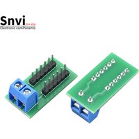 2.54MM DuPont Cable Adapter 2P Terminal to 12P Pin Module Connector Male to Female 2.54MM