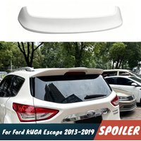 For Ford KUGA Escape 2013-2019 ABS Plastic Car Rear Trunk Lid Roof Spoiler Wings Body Kit Exterio Tuning Accessories