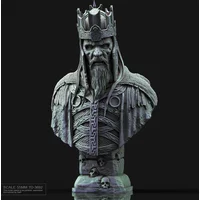 55mm Resin bust model kits figure colorless and self-assembled TD-3692