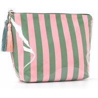 Fashion Striped Cosmetic Bag Women's Cosmetic Bag waterproof Travel Storage Makeup Case For Ladies Makeup Storage Bag