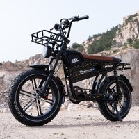 AliExpress evercross plus EVERCROSS TECH EK30 PRO Adult Electric Bike, E-Bike with 20"x4.0 Wide Tires, 250W Motor, Speed 25km/h, Range 100km