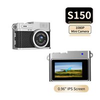 1080P Mini Digital Camera Pocket Video Recorder with 0.96inch IPS Screen Retro Portable Camera for Travel Daily Photography