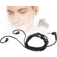 IEM Cable 2 Pin IEM Cable Fit for KZ ZS10 PRO/AS16/ZES/AS24 2 Pin OFC 3.5mm Male to QDC 0.78 Earphone Extension Cord Replacement