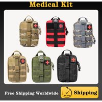 HOT!Rapid Deployment First Aid Kit MOLLE Bag EDC Tactical Medical Bag Outdoor Hunting Survival Kit