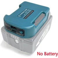 Upgraded USB Charger Adapter For Makita 18V Li-ion with USB Type-C Battery Holder Fast Charging