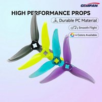 NEW Gemfan 3520 3.5 Inch FPV Propeller 3-Blade 10 Pairs CW CCW 1.5mm T-Mount Lightweight Durable for Racing Drone
