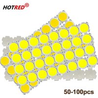 50-100pcs COB LED 3W 5W 7W 10W 12W 15W 18W 30W 36W Neutral Warm White 13mm 20mm 28mm1919 Chips Bead Lamp SpotLight Downlight DIY