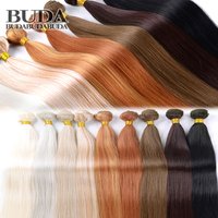 budabuda 100g/pc Orange Brown Synthetic Hair Extension 26inch Body Wave Hair Weave Bundles High Temperature Highlight 613 Ginger