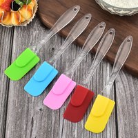 Non-Stick Silicone Cream Scraper Bread Cake Butter Spatula Mixer Cake Spatula Kitchen Baking Tool
