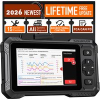2026 KINGBOLEN S6 ELITE Scanner OBD2 Outils de diagnostic complets du système Outils de diagnostic bidirectionnels CANFD 15 fonctions de réinitialisation Mise à jour gratuite en ligne