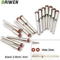 2-10pcs Dremel Accessories 2.35mm/3mm Shank Polishing Wheel Mandrels Cutting Cut-off Wheel Holder Mandrel Rotary Dremel Shaft
