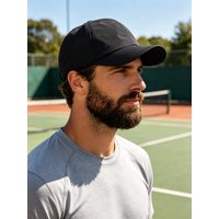 Quick Dry Baseball Cap Men Women Breathable Mesh Sun Hat Adjustable Lightweight UV Protection Black Summer Outdoor Sports Cap