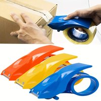 Heavy Duty Shipping Tape Dispenser Reusable Replaceable Tape Machine Master Piece Dispenser for Pros with Patented 10° Sloped