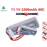1800mAh Upgrade to 2200mAh 11.1V 60C Li-po Battery For RC Airplane, Quadcopter, Off-road Racing Car, Vehicle 3S 11.1V Battery