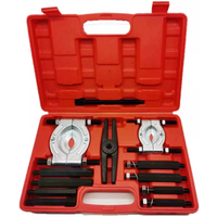 12 pcs Gearbox Bearing Splitter Gear Puller Fly Wheel Separator Tool Kit with Case