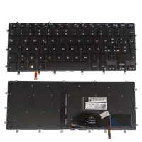 Italian Brazilian Keyboard Backlight For Dell XPS 15 9550 9560 9570 Inspiron 7568 7558 BRA Notebook Backlit 01D8GC 0R931X R931X