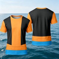 Summer Goofy Dog Unisex Costume 3D T-Shirt Mickey and Friend Cosplay Costume Shirt Children's Casual Fashion Sports Top