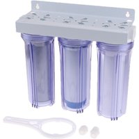 10 inch transparent bottle UDF pre-filter for Water Household Drinking Water Filter Replacement