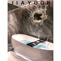 Modern Indoor Lighting Bathroom Water Mirror Acrylic LED Lamp Creative Decoration Hotel Villa Lighting Wall Lamp